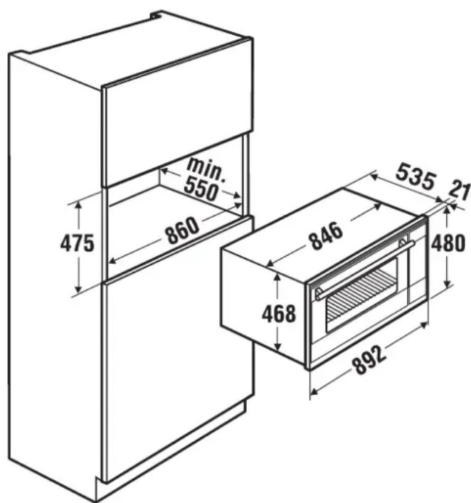 Küppersbusch EEB 960 - Montagehinweise für Fachpersonal - 1