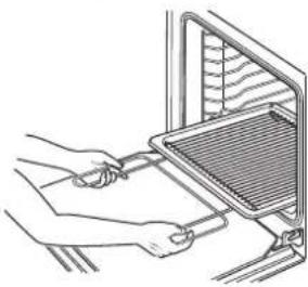 Küppersbusch EEB10500 - Grillrost mit Heber zum Einsetzen in die Fettpfanne - 1