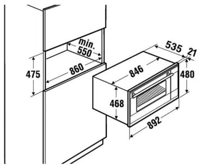 Küppersbusch EEB 9800.5 MX - Montagehinweise für Fachpersonal - 1