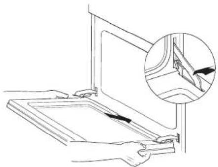 Küppersbusch EEB 950.0 MX - Backofentür einsetzen - 1