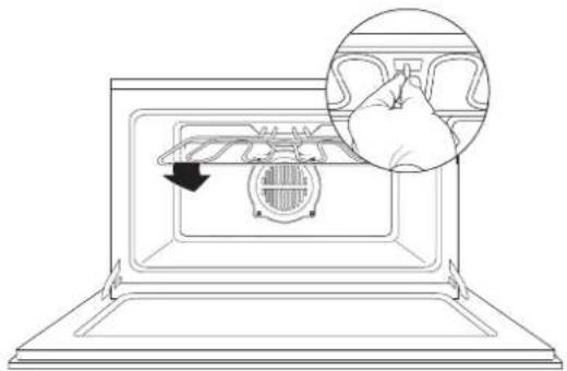 Küppersbusch EEB 950.0 MX - Grill / Oberhitze abklappen - 1