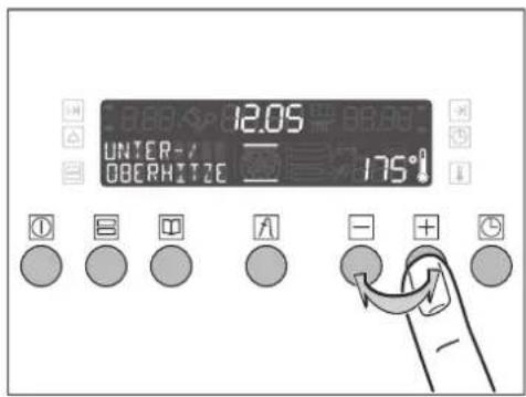 Küppersbusch EEB 655.0 MP - Backofentemperatur ändern - 2