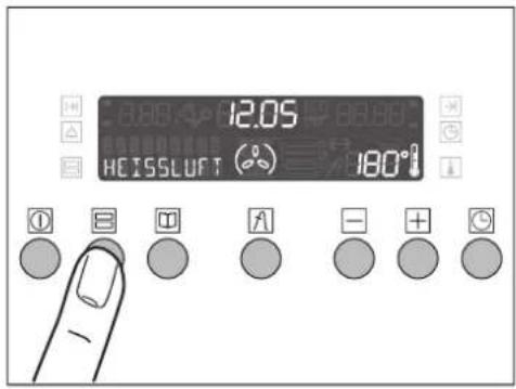 Küppersbusch EEB 655.0 MP - Backofen-Funktion ändern - 1