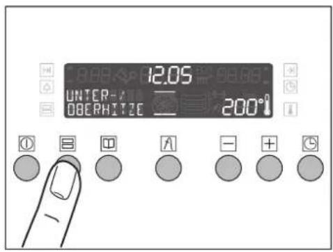 Küppersbusch EEB 655.0 MP - Backofentemperatur ändern - 1
