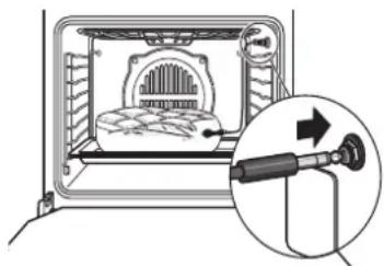 Küppersbusch EEB 6375.0 - So benutzen Sie das Bratenthermometer - 1