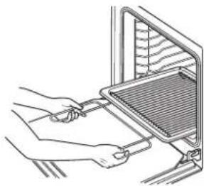 Küppersbusch EEB 6200.1 - Grillrost mit Heber zum Einsetzen in die Fettpfanne - 1