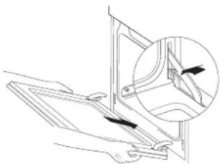 Küppersbusch EEB 6125.0 - Backofentür einsetzen - 1