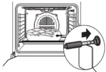 Küppersbusch EEH 6375.0 - So benutzen Sie das Bratenthermometer - 1