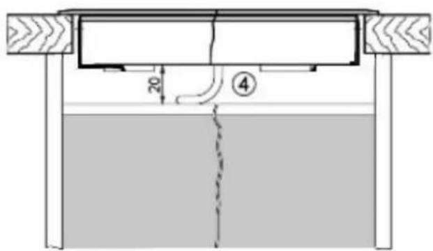 Küppersbusch EKE 3721.1 - Dichtung Einbau : - 3