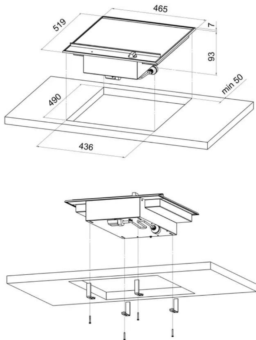 Küppersbusch EGS 4710 - DE 2 / EINBAU - 1