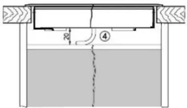 Küppersbusch EGE 3710.1 - Dichtung Einbau : - 3