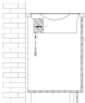 Küppersbusch EWI 457.0 - Luftkanal ausrichten - 1