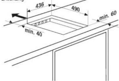 Küppersbusch EWI 457.0 - Maße und Abstände - 3