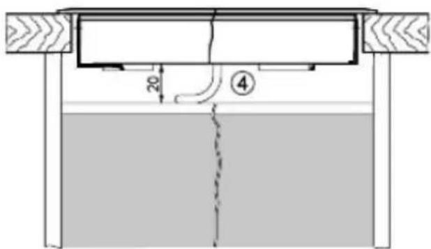 Küppersbusch EKI 6940.1F - Dichtung Einbau: - 3