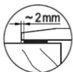 Küppersbusch EKI 957.1F - Kochfelddichtung - 2