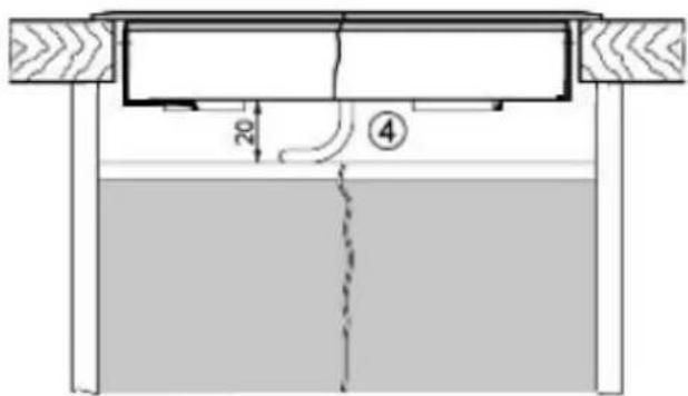 Küppersbusch EKI 8340.1 - Dichtung Einbau: - 3