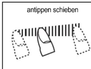 Küppersbusch EKI 6741 - Sensorfeld antippen oder den aufgesetzten Finger verschieben - 1