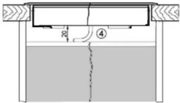 Küppersbusch EKI 3720.1 - Dichtung Einbau: - 3