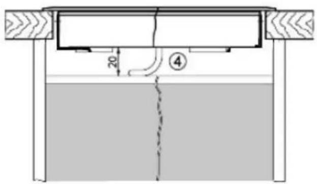 Küppersbusch EKEF 8752.1 - Dichtung Einbau : - 3
