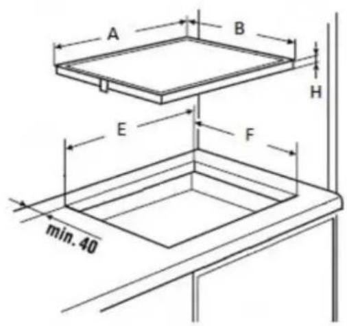 Küppersbusch EKE 8752.1 - Dichtung Einbau : - 2