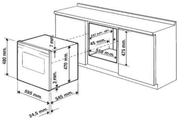 Ariston Thermo F48 1012 C.1 IX - Inbouw - 1