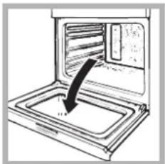 Ariston Thermo F 87 V P.1 IX - De ovendeur reinigen - 1
