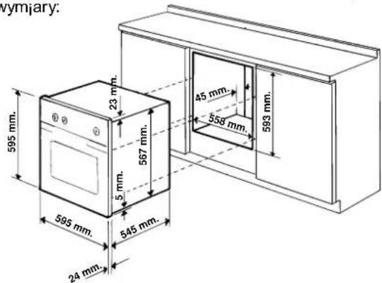 vymiary: 595 mm. 23 mm. 567 mm. 5 mm. 45 mm. 558 mm. 593 mm. 595 mm. 545 mm. 24 mm.