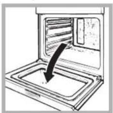 Ariston Thermo FZ 102 P.1 IX - De ovendeur reinigen - 1