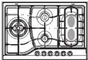 Ariston Thermo PH 750 RT GH - Conselhos práticos para a utilização dos queimadores principais “Semi-Peixeira” - 2