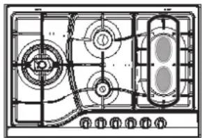 Ariston Thermo PH 730 RT - Conselhos práticos para a utilização dos queimadores principais “Semi-Peixeira” - 2