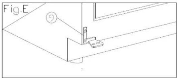 Dunavox DAU-52.146B - ▶ Reverse the door - 5