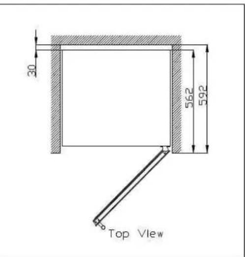 Dunavox DAU-52.146B - ➢ Installation specifications for built-in purposes - 3