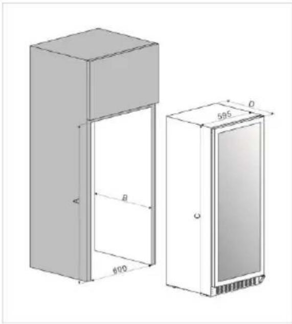 Dunavox DAB-89.215DB - BUILT-IN CABINETRY INSTRUCTIONS - 1