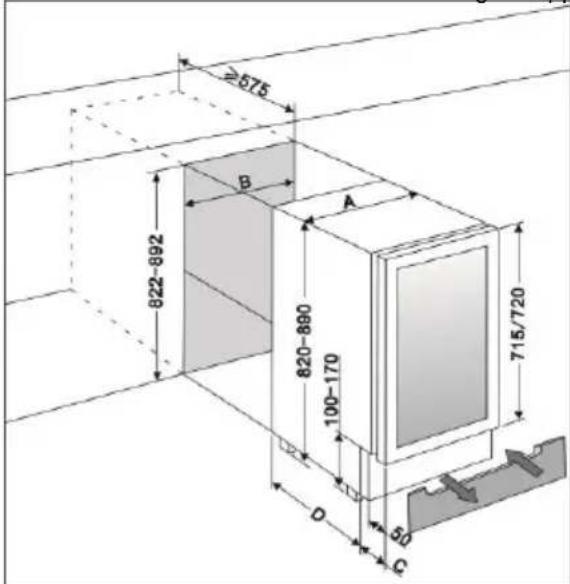 Dunavox DAB-89.215DB - BUILT-UNDER INSTRUCTIONS - 1