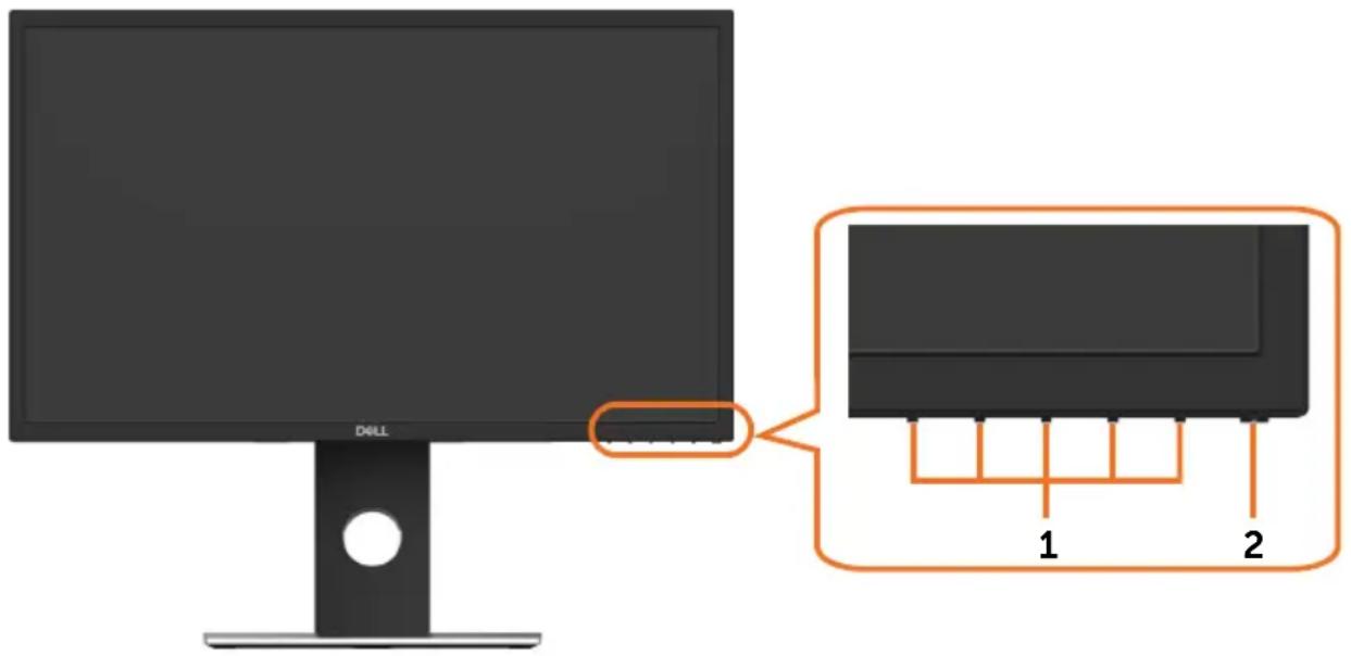 DELL UltraSharp UP2718Q - Vorderseite - 1