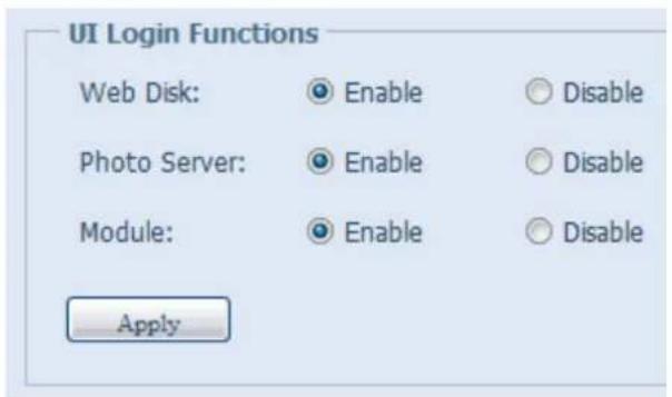 Thecus N8880U - UI Login Function - 1