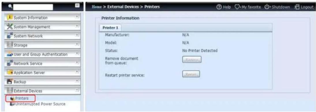 Thecus N8880U - Printers - 1