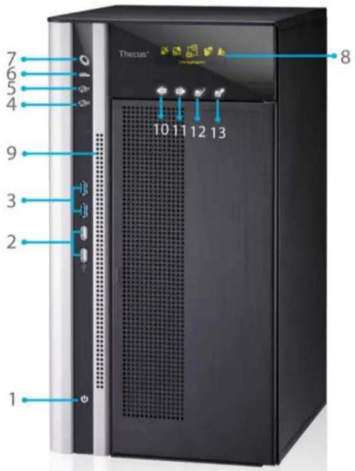Thecus N8880U - N10850: - 1