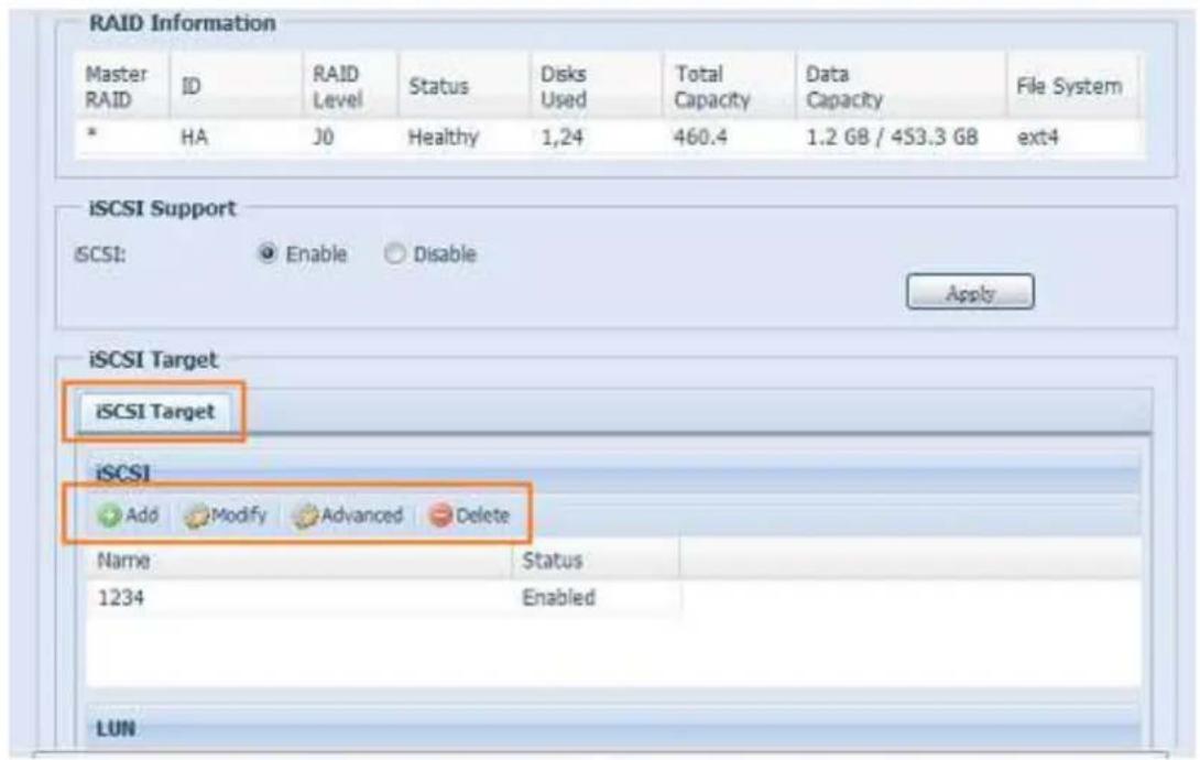 Thecus N8880U - iSCSI Target - 1