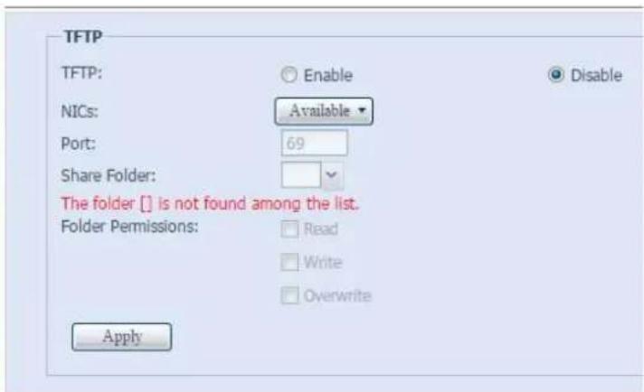 Thecus N8880U - TFTP - 2