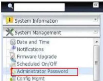 Thecus N8880U - Administrator Password - 1