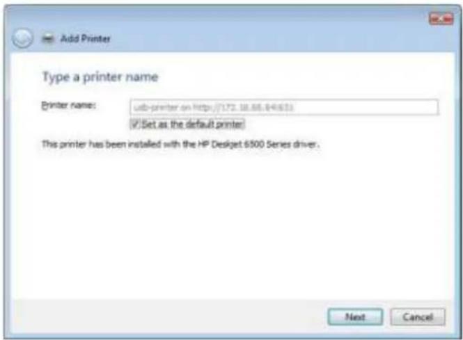Thecus N8880U - Click the right mouse button in anywhere on the Printers folder and then select Add Printer. - 7