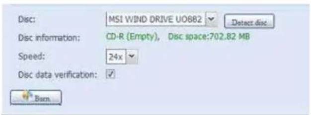Thecus N8880U - Write Files/folders to disc - 3
