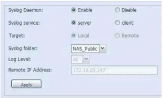 Thecus N8880U - Syslog Management - 1