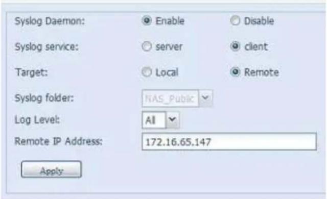 Thecus N8880U - Syslog Management - 3