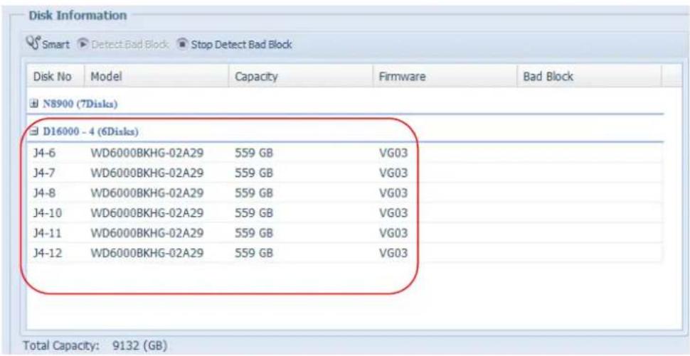 Thecus N8880U - Bad Block Scan - 3