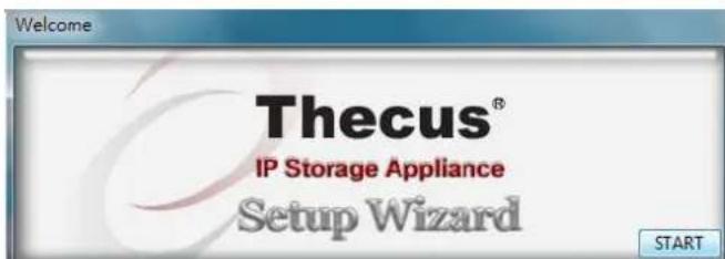Thecus N8880U - Thecus Setup Wizard - 1