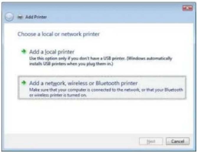 Thecus N8880U - Click the right mouse button in anywhere on the Printers folder and then select Add Printer. - 2