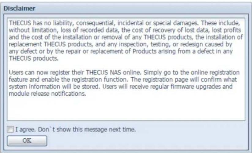 Thecus N8880U - NOTE - 1