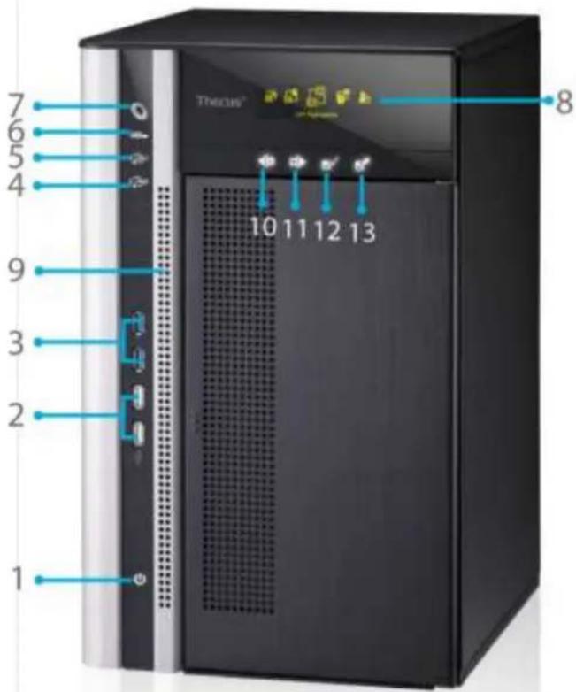 Thecus N8880U - N8850: - 1